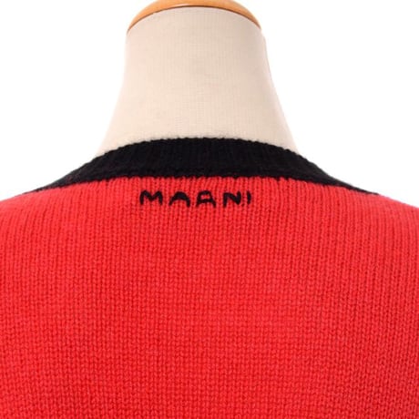 マルニ Marni 長袖ニットワンピース カシミア ミックス