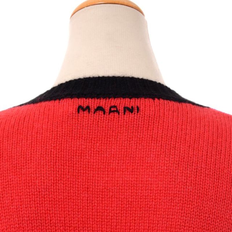 マルニ Marni 長袖ニットワンピース カシミア ミックス | YOKOAUNTY