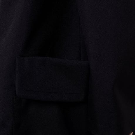 ラフシモンズ RAF SIMONS Relaxed fit raincoat ポリエステル ブラック