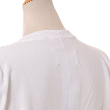 メゾン マルジェラ Maison Margiela ドレープニットカーディガン コットン ホワイト