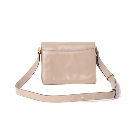 マルニ Marni TRUNKSOFT トランクソフトミニバッグ レザー ベージュ