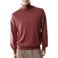 ブルネロクチネリ Brunello Cucinelli タートルネック長袖セーター カシミヤ ボルドー 正規取扱