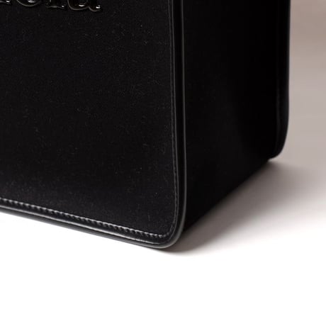 メゾン マルジェラ Maison Margiela Cabasショッピングバッグバーティカル コットンポリエステル ブラック 正規取扱