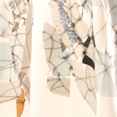 MM6 MAISON MARGIELA エムエムシックス アルティザナルロゴTシャツ 半袖 コットン ホワイト ユニセックス メンズ レディース 正規取扱