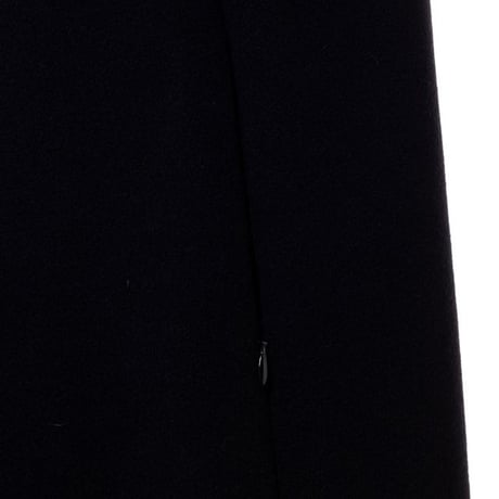 ラフシモンズ RAF SIMONS リボンジップノースリーブドレス フラノ ブラック