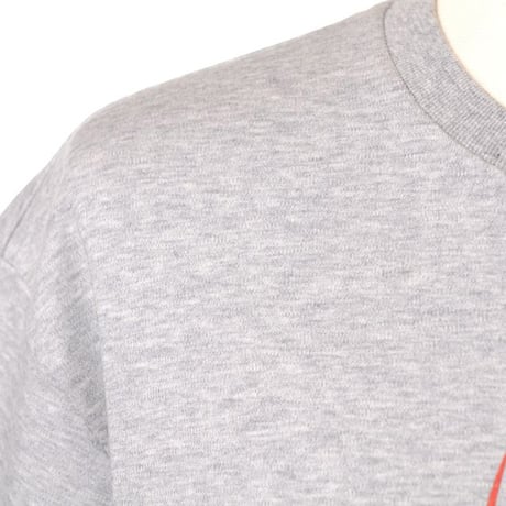 ルシアンペラフィネ Lucien Pellat Finet ８モチーフスカルTシャツ コットン グレー