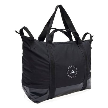 ステラマッカートニー stella mccartney アディダス adidas トートバッグ ポリエステル ブラック 正規取扱