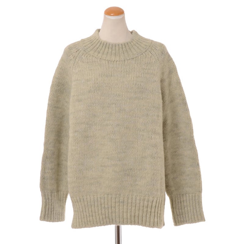 【新品未使用】 Maison Margiela メゾン マルジェラ ニット Botanical Dye Sweater ボタニカルダイセーター アルパカ SI0GP0003S17802 【XSサイズ/LIGHT BROWN】