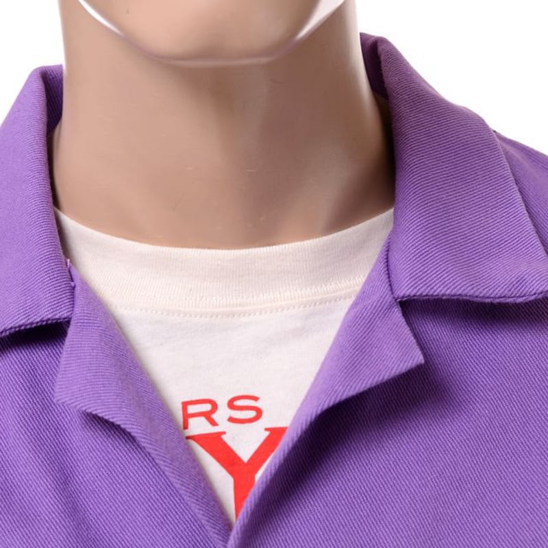 RAF SIMONS ラフシモンズ デニムラボコート コットン パープル | YOKOAUNTY