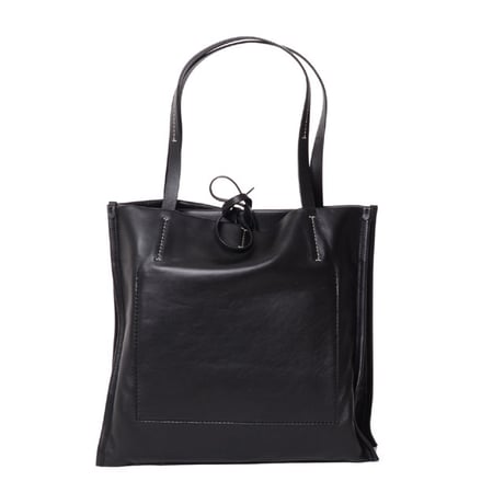 プロエンザスクーラー Proenza Schouler ツイントートバッグ ナッパーレザー ブラック