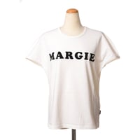 エムエムシックス メゾンマルジェラ MM6 MAISON MARGIELA ヴィンテージジャージーロゴTシャツ コットン ホワイト 正規取扱