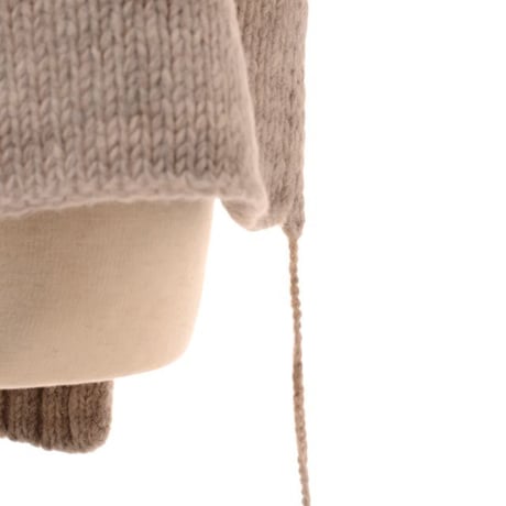 メゾン マルジェラ Maison Margiela Vネックニットタバード アルパカコットンなど ピスタチオ