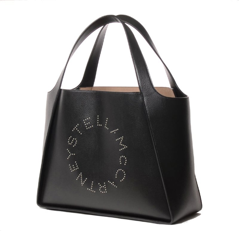 ステラマッカートニー stella mccartney ロゴラージスタッズトート