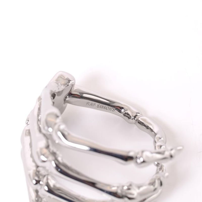 ラフシモンズ RAF SIMONS Skeleton bracelet ブラス シルバー | ラフシモンズ RAF SIMONS Skeleton bracelet ブラス シルバー |