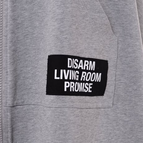 ラフシモンズ RAF SIMONS ミディアムレングスフリースケープ コットン グレー