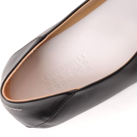 エムエムシックス メゾンマルジェラ MM6 MAISON MARGIELA シューズ 牛革 ブラック