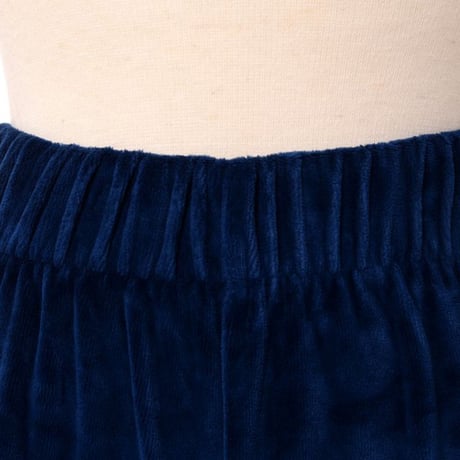 ソニアリキエル SONIA RYKIEL パンツ ベロア ブルー