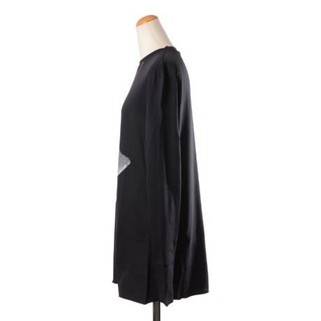 エムエムシックス メゾンマルジェラ MM6 MAISON MARGIELA スニーカープリントロンT ナイロン ブラック