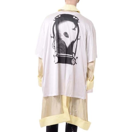 ラフシモンズ RAF SIMONS スモールライニングコート パステルイエロー