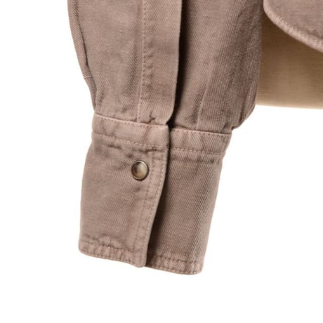 ブルネロクチネリ Brunello Cucinelli ガーメントダイブルゾン コットンリネン ベージュ