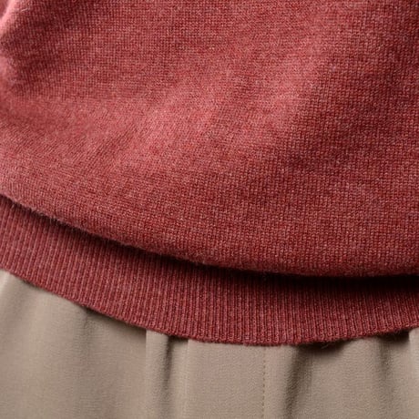 ブルネロクチネリ Brunello Cucinelli タートルネック長袖セーター カシミヤ ボルドー