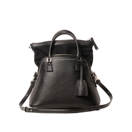 メゾン マルジェラ Maison Margiela 5ACアイコンバッグ 牛革 ブラック 正規取扱