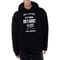 ラフシモンズ RAF SIMONS レギュラーフィットフーディ・パーカー コットン ブラック