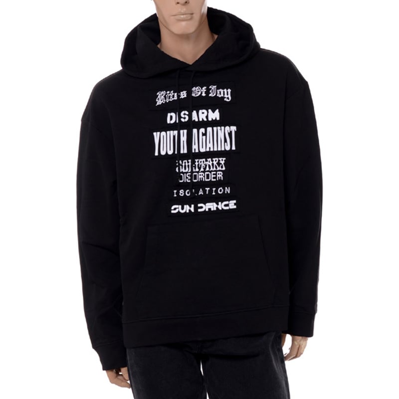 ラフシモンズ RAF SIMONS レギュラーフィットフーディ・パーカー 