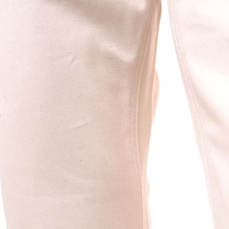RAF SIMONS ラフシモンズ ラベルスリムフィットジーンズ コットン エクリュ