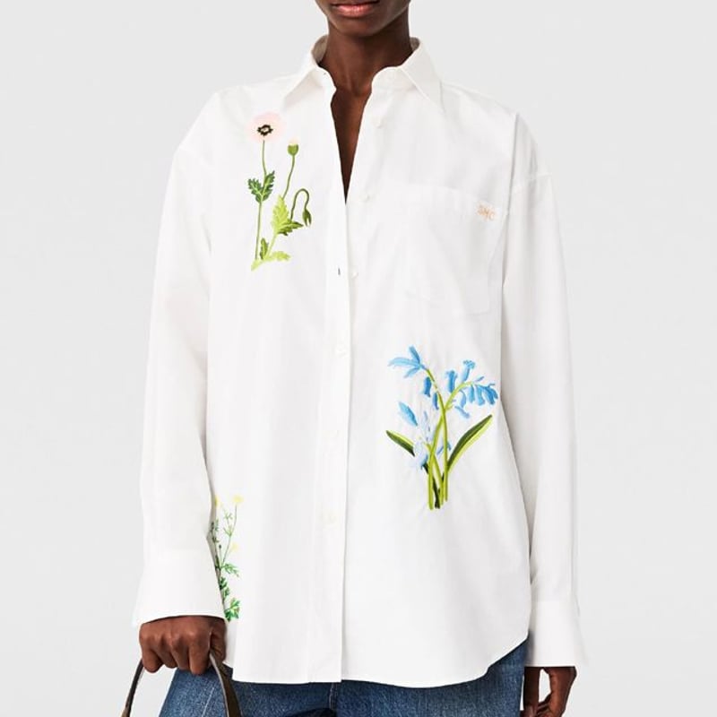 ステラマッカートニー stella mccartney フローラルエンブロイダリー