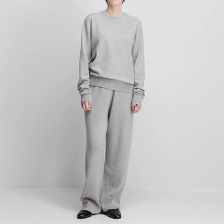 エクストリームカシミヤ extreme cashmere x n36 beclassis 長袖セーター カシミアなど ライトグレー 正規取扱