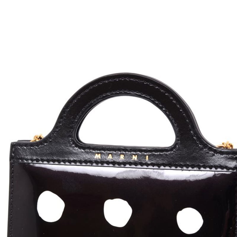 マルニ Marni チェーン付き財布 パテントレザー 水玉 | YOKOAUNTY マルニ Marni チェーン付き財布 パテントレザー 水玉 | YOKOAUNTY