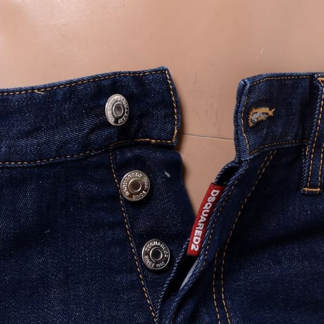 ディースクエアード Dsquared2 クールガイジーンズ コットンストレッチ ブルー
