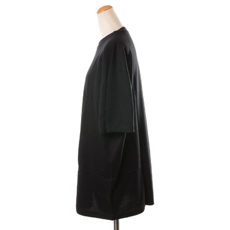 エクストリームカシミヤ extreme cashmere x Tシャツ コットンカシミア ブラック 正規取扱