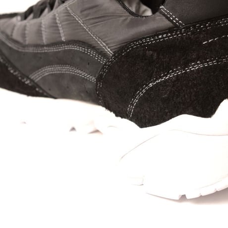 エムエムシックス メゾンマルジェラ MM6 MAISON MARGIELA レザースニーカー カーフスキン ブラック 正規取扱