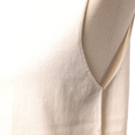 エクストリームカシミヤ extreme cashmere x n°421 player タンクトップ コットンカシミヤ オフホワイト 正規取扱