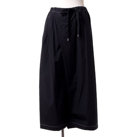 マルニ Marni スカート風ボトムパンツ コットン ブラック