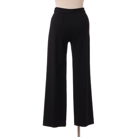 ロゼッタゲッティ ROSETTA GETTY クロップドパンツ ジャージー ブラック
