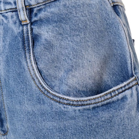 メゾン マルジェラ Maison Margiela スラッシュデティールジーンズ コットン ブルー