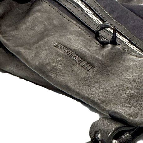 アンドゥムルメステール ann demeulemeester トートバッグ ヴィンテージレザー ブラック 正規取扱