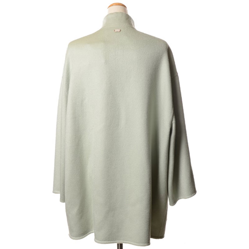 アニオナ AGNONA ダブルフェイスコート カシミヤ ミントグリーン