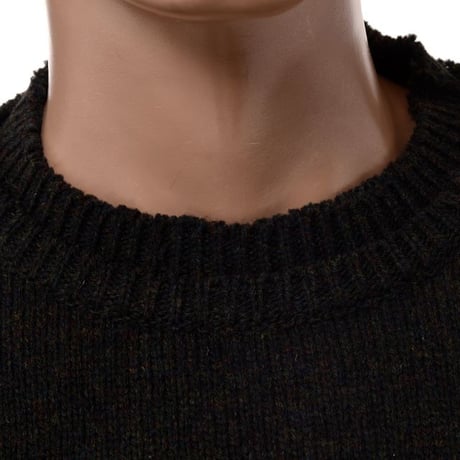 メゾン マルジェラ Maison Margiela エルボーパッチセーター ダークグリーン