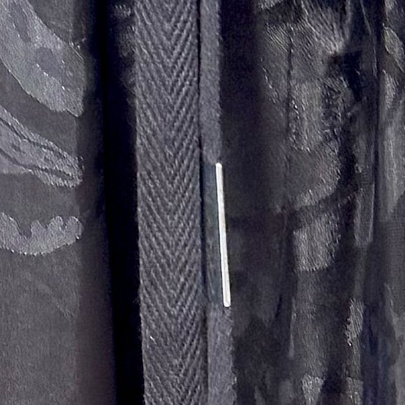 アンドゥムルメステール ann demeulemeester ジャガードパンツ サテン