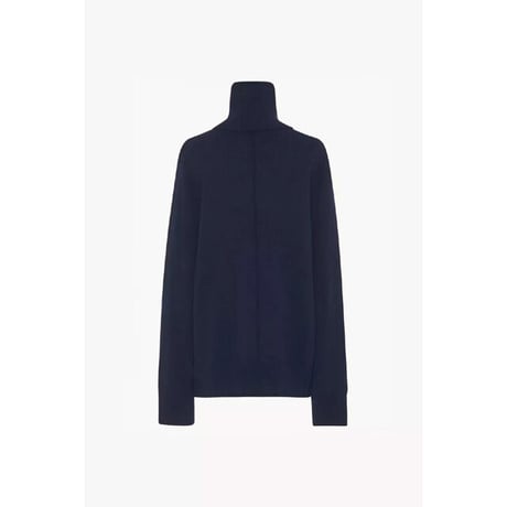 ザ・ロウ THE ROW トップス ウールカシミア ネイビー