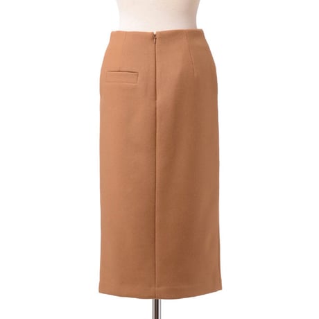 テラ TELA ペンシルスカート ウールカシミア キャメル