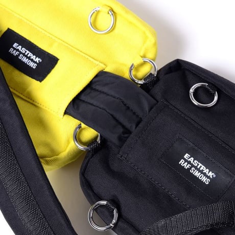 RAF SIMONS ラフシモンズ EASTPAK イーストパック ウエストバッグ ブラックイエロー