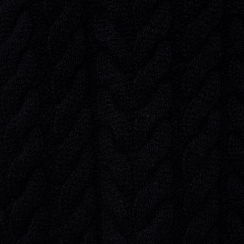 クイーンアンドベル queene and belle Vネックアラン編みセーター