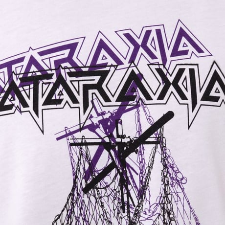 ラフシモンズ RAF SIMONS アタラクシア・ビッグフィットTシャツ コットン ホワイト
