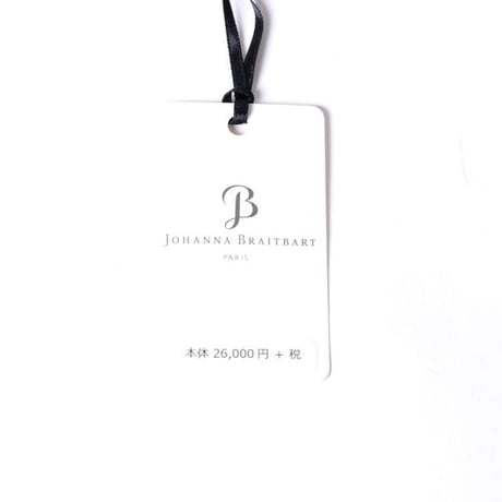 ジョアンナブライトバート Johanna BraitBart ビジュー付きターバン モヘアウールミックス ネイビー