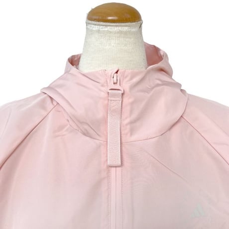 ステラマッカートニー stella mccartney アディダス adidas フード付きトラックジャケット ポリエステル アイスピンク 正規取扱